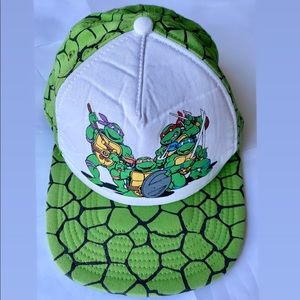 VINTAGE SNAPBACK TEENAGE MUTANT NINJA TURTLE FLAT BRIM HAT - NICKELODEON…